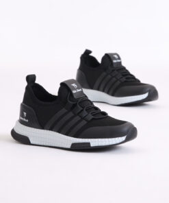 کفش اسپرت بچه گانه سفید مشکی برند Tonny Black کد 1736712338