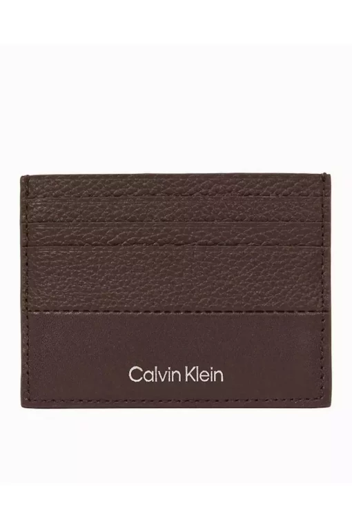 لوگو‎دار جا کارتی دارنده کارت ظریف برند Calvin Klein کد 1737643173