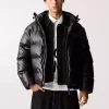 کاپشن چرم مصنوعی پفدار برند Pull & Bear کد 1738130939