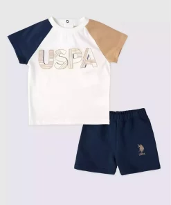 ست کودک آستین کوتاه تیشرت پسر برند U.S. Polo Assn. کد 1735787123