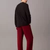 ست لباس راحتی برش راحت پنبه ای قرمز مردانه برند Calvin Klein کد 1737513509