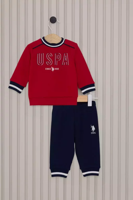 ست کودک قرمز پسر برند U.S. Polo Assn. کد 1735788972