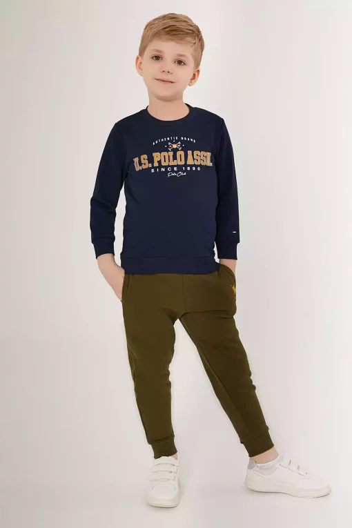 ست لباس راحتی نخی نخ مردانه برند U.S. Polo Assn. کد 1737516259