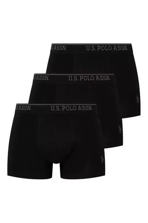 لباس زیر کمر بسته لایکرا پنبه ای قلاب دوزی شده چاپی مردانه برند U.S. Polo Assn. کد 1736003002