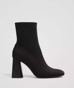پاشنه بلند به صورت سنتتیک پوتین برند Stradivarius کد 1735754634