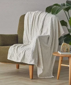 کرم پتو نرم چاپی درخشندگی 120x160cm برند English Home کد 1738550599