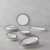 سرویس صبحانه چینی 4نفره 16تکه مشکی برند English Home کد 1738768465