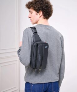 کیف دوشی 24492 مشکی کمری assn برند U.S. Polo Assn. کد 1738717830