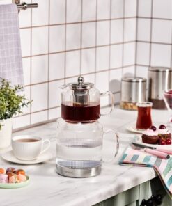 کتری لژدار شیشه ای کلی برند Karaca کد 1738596796