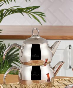 ست کتری کوچک لژدار فلزی قد برند Karaca کد 1738596134