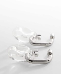 گوشواره زنجیردار ترکیب شده برند MANGO کد 1740235504