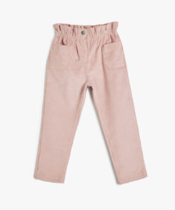 جیب دار کمر مخملی گره‎دار شلوار برند Koton کد 1740257709