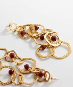 گوشواره آویز دار برند MANGO کد 1740235508