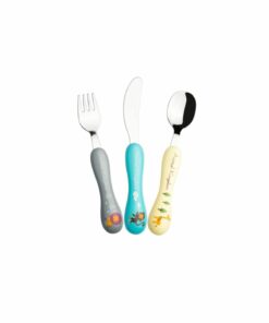 ست کارد, قاشق و چنگال بچه گانه 3تکه کلاسیک حیوانات برند Karaca کد 1740256266