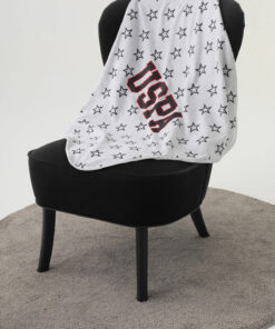 پتو کودک طرحدار ستاره طوسی assn برند U.S. Polo Assn. کد 1738551430