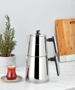 ست کتری لژدار حرفه ای 316فولادی فضای برند Karaca کد 1738596206