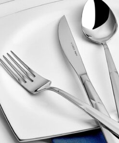 ست کارد, قاشق و چنگال جعبهدار الماسی 12نفره 84تکه پلاتینی برند Karaca کد 1740255374
