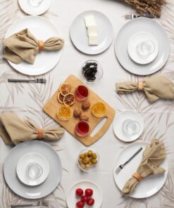 ست صبحانه / سرویس 6نفره 26تکه خاکستری برند Karaca کد 1738769063