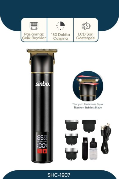 دستگاه ریش برش ناف سر/مو تیتانیوم برند Sinbo کد 1740251353