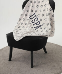 پتو کودک طرح ستاره دار بژ assn برند U.S. Polo Assn. کد 1738552342