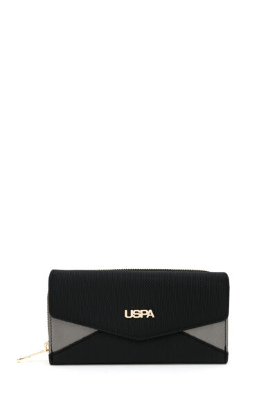 کیف پول مشکی زنانه برند U.S. Polo Assn. کد 1740238988