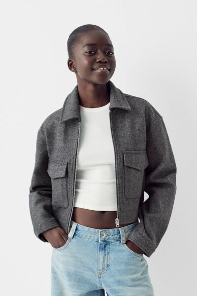 کت نرم برند Bershka کد 1740296833