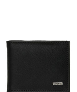 کیف پول ساده مردانه مشکی .czdn. kntx برند Kinetix کد 1738892552