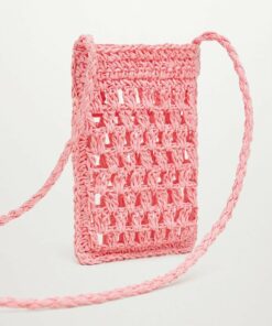 کاور بافتنی جیبدار طرح‎دار برند MANGO کد 1740238985