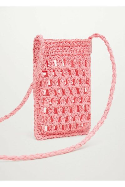 کاور بافتنی جیبدار طرح‎دار برند MANGO کد 1740238985