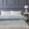 پتو ست تک نفره آبی مبهم برند Linens کد 1738549883