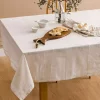 قلاب دوزی شده خطدار رومیزی 140x180cm برند LC Waikiki کد 1738587372