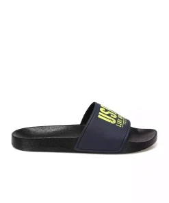 دمپایی سرمه ای مردانه برند U.S. Polo Assn. کد 1738846567