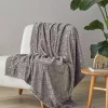 پتو نرم چاپی طوسی درخشندگی 120x160cm برند English Home کد 1738550593