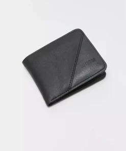 کیف پول نوشته به صورت چاپی مردانه چرم برند LC Waikiki کد 1738891891