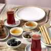 ست سرویس صبحانه چینی 6نفره 26تکه نعنایی رنگ کوردلیا برند Karaca کد 1738769056