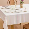خانه طرح‎دار خطدار رومیزی 150x200cm برند LC Waikiki کد 1738587193