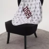 پتو کودک طرح‎دار ستاره طوسی assn برند U.S. Polo Assn. کد 1738551430