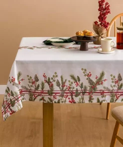 خانه طرح گلدار رومیزی 150x200cm برند LC Waikiki کد 1738587981