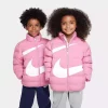 کاپشن بچه گانه صورتی برجسته شده برند Nike کد 1740305531