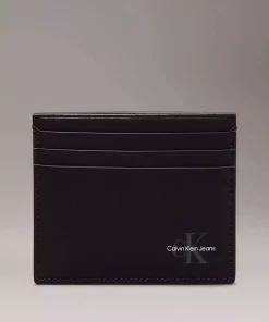 لوگو‎دار جا کارتی مشکی ۰ مردانه برند Calvin Klein کد 1740249068