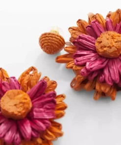 گوشواره گل‎دار برند MANGO کد 1740230778