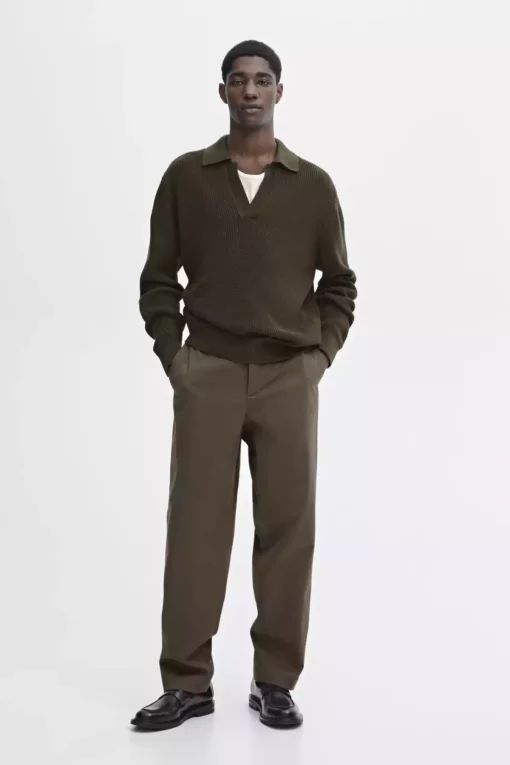 پلیور بافتنی 100پنبه ای برند Massimo Dutti کد 1742113385