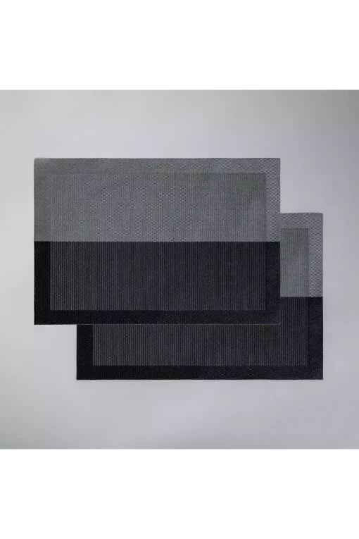 سرویس زیربشقابی مشکی هاروی 45x30cm برند Linens کد 1741275260