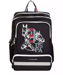 کوله پشتی طرفداران سیاه-سفید برند U.S. Polo Assn. کد 1742142071