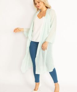 زیپ بزرگ زنانه سبز با طرح نازک و بلند کد 65n28347 کد 1742188983