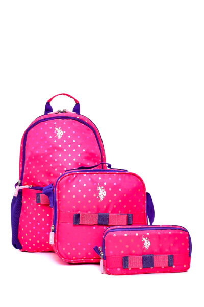 ست کوله‌پشتی مدرسه دخترانه U.S. Polo. Assn. مدل PLSET242939495 کد 1741288209