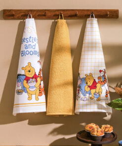 دستمال آشپزخانه ۳ عددی طرح وینی پوه LCW کد 1742354466