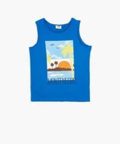 تیشرت با طرح تابستانی از جنس پنبه کد 1741900564