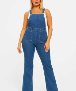 شلوار جین سرمهای زنانه با ۶ جیب و کمر بلند 65N38882 کد 1742273542