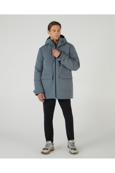 جاکت مردانه مOuterwear پوشش‌دار رنگ خاکستری مدل S242049-003 کد 1742105533